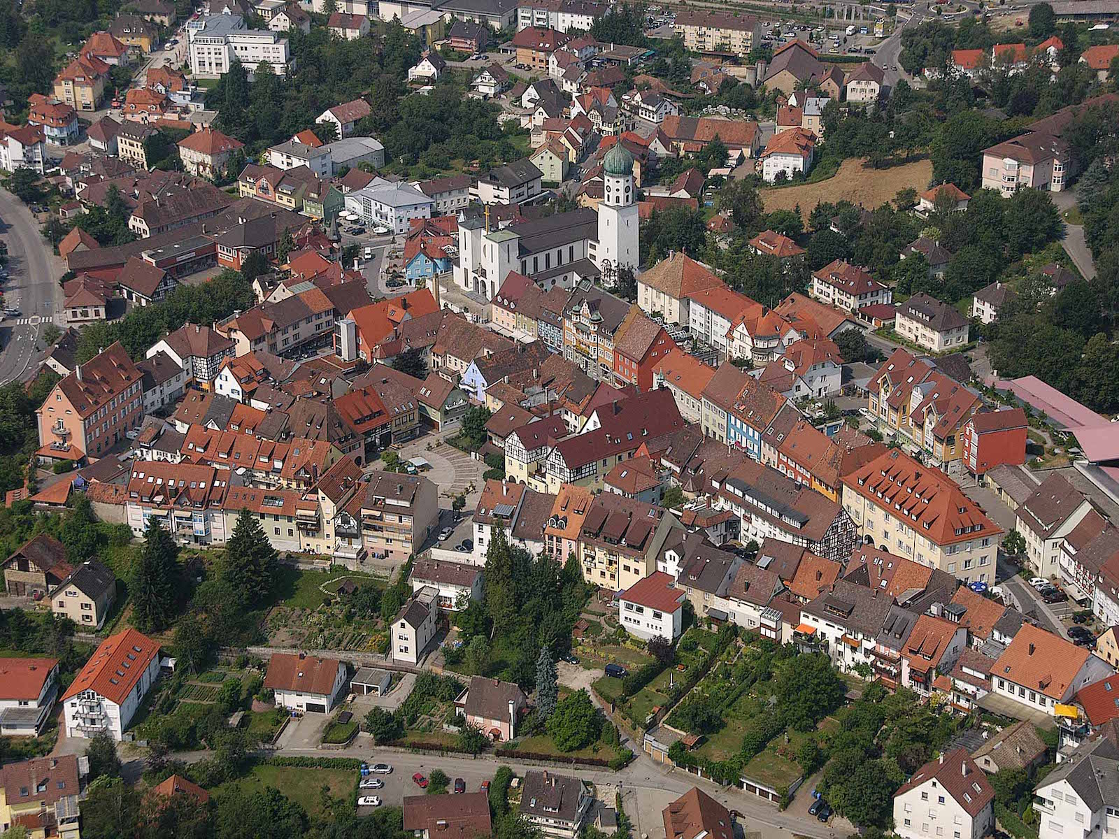  Luftbild Oberstadt 
