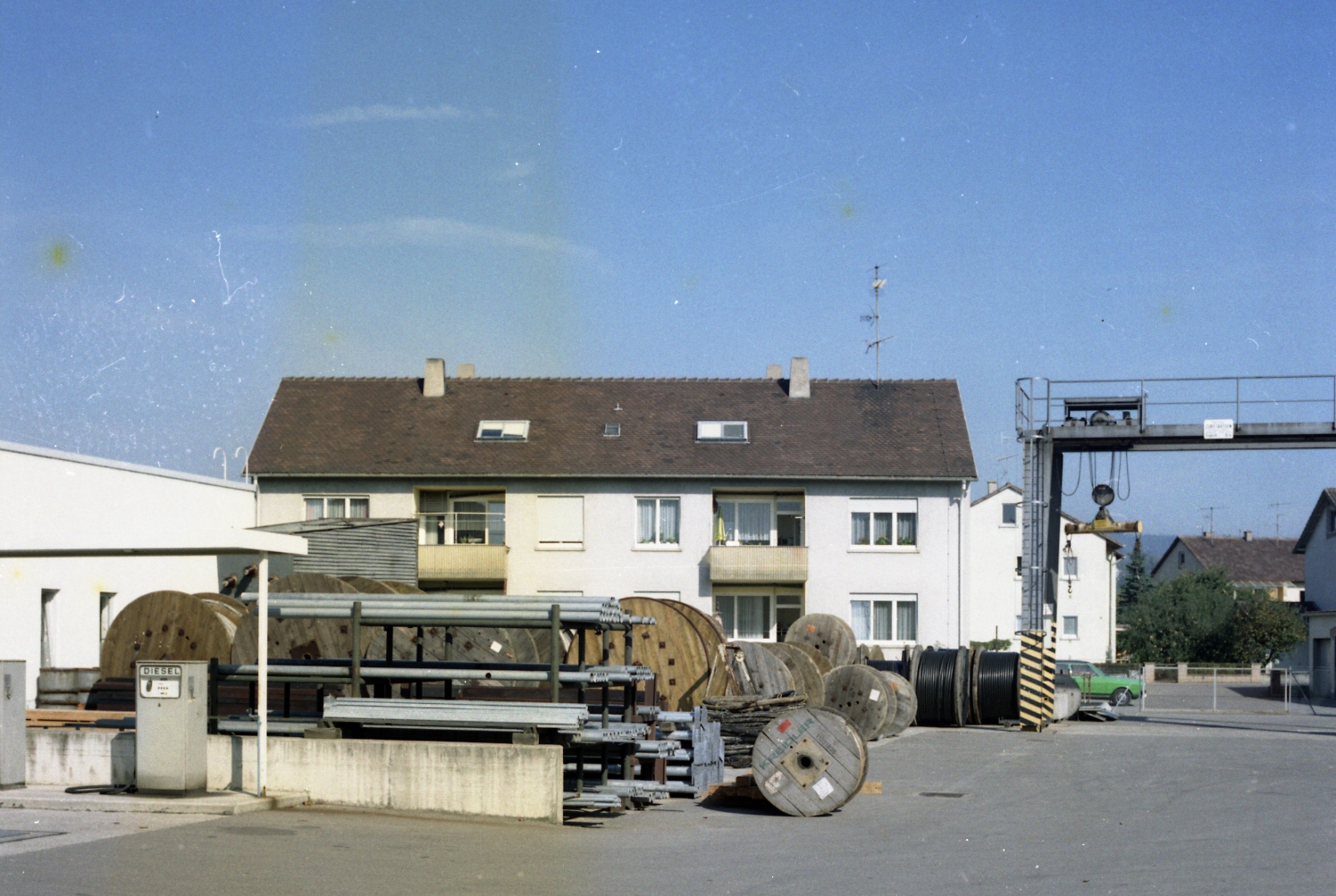  Materiallager des Badenwerks, Bild: Archiv der EnBW AG, Wirtschaftsarchiv Baden-Württemberg, Stuttgart, B88 F0667 