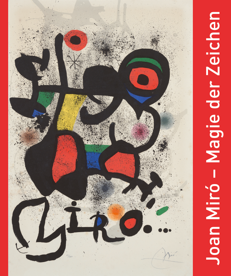  Cover des Katalogs „Joan Miró – Magie der Zeichen“ 