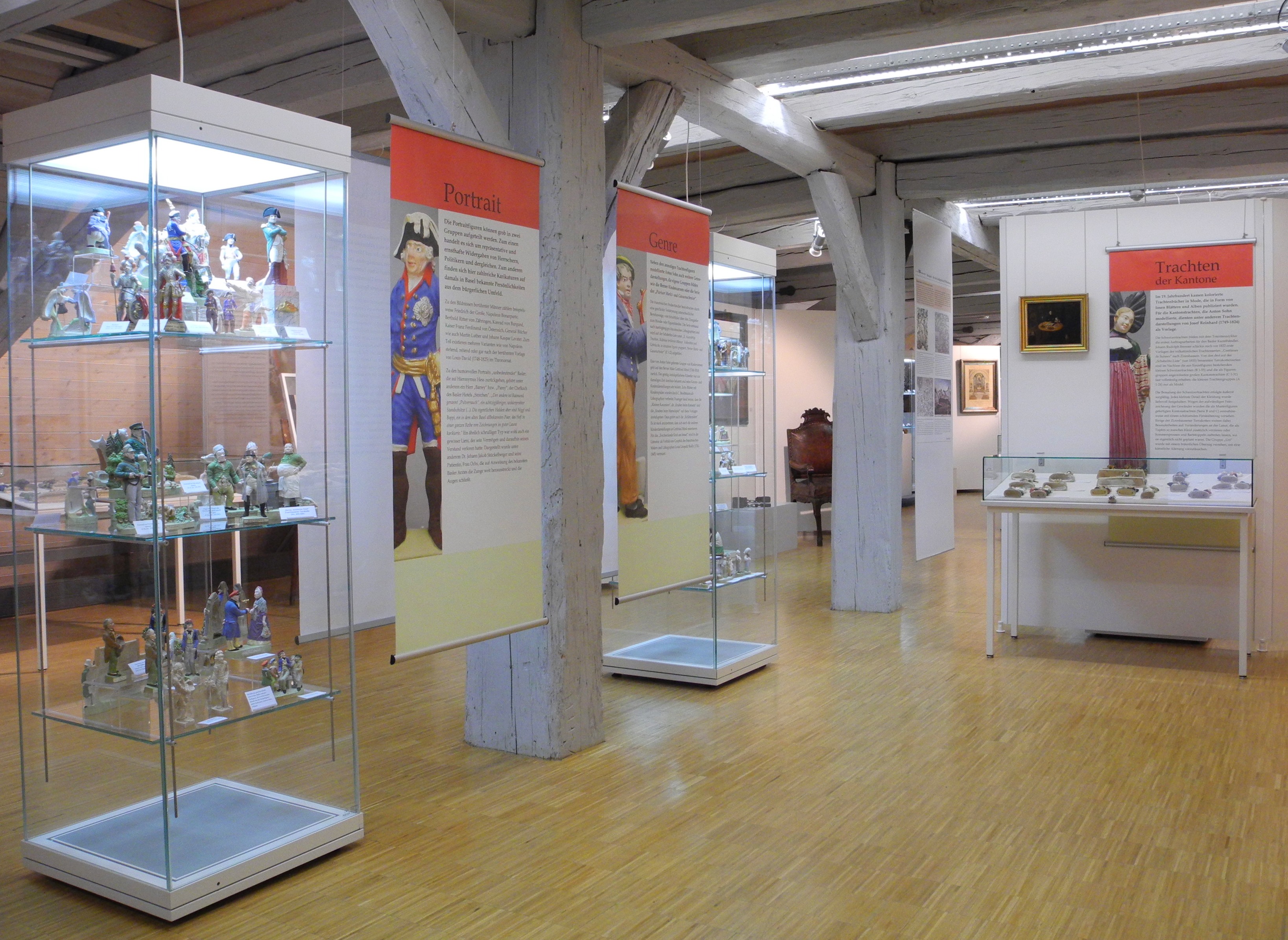  Blick in die Dauerausstellung der Zizenhausener Terrakotten 