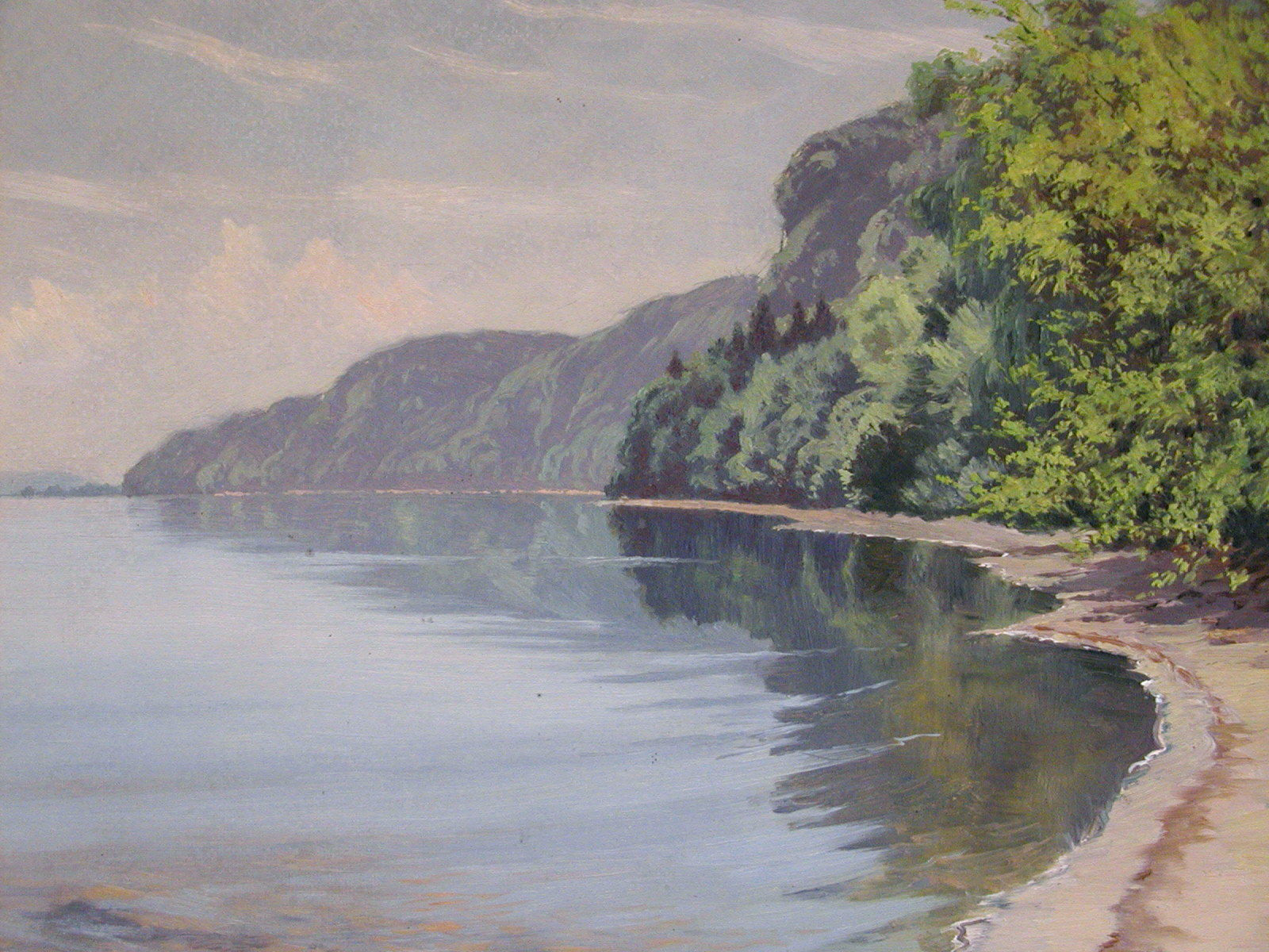  Werner Mollweide, Ufer am Bodanrück bei der Marienschlucht 