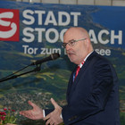 Herr Bürgermeister Stolz bei der Eröffnungsrede