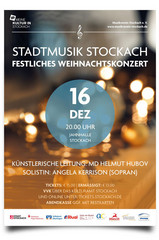Festliches Weihnachtskonzert der Stadtmusik Stockach