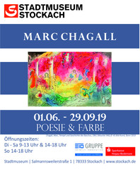 Auf ein Glas Sekt ins Museum: Führung: Marc Chagall – Poesie & Farbe