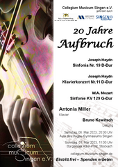 20 Jahre Aufbruch - Konzert des Collegium Musicum Singen