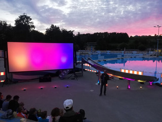 Open-Air-Kino im Freibad Stockach
