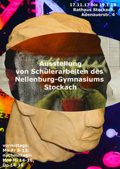Kunstausstellung von Schülerarbeiten des Nellenburg-Gymnasiums