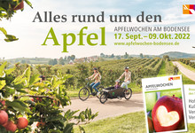 Apfelwochen am Bodensee vom 17.09.2022 bis zum 09.10.2022