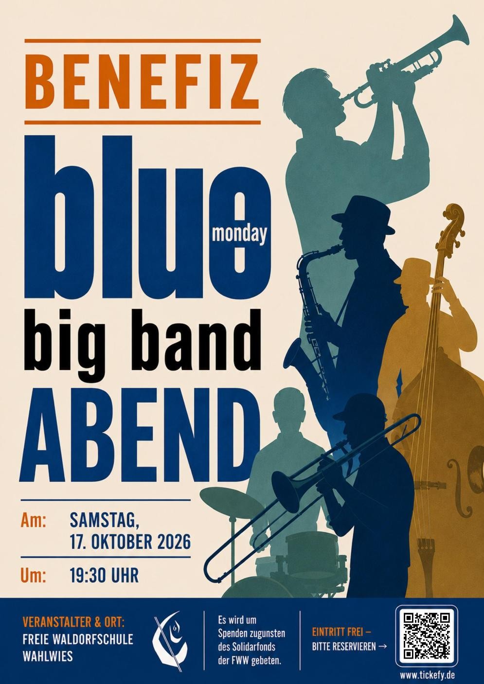 Benefiz Blue Monday Bigband Abend Benefiz Blue Monday Bigband Abend