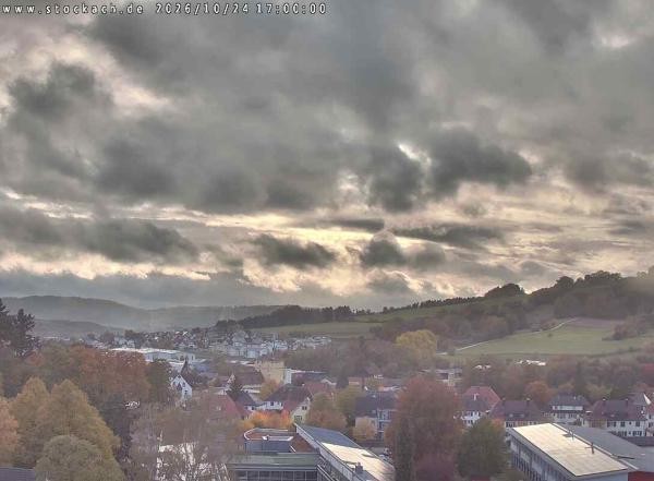 Bild zeigt die neue Ansicht der Webcam vom Rathaus der Stadt Stockach
