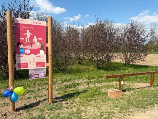 Station "bleib fit Aktivweg"