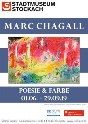 Ausstellungsplakat Marc Chagall 