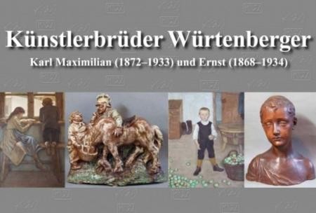 Titelbild Ausstellungskatalog "Künstlerbrüder Würtenberger. Karl Maximilian (1872-1933) und Ernst (1868-1934)"