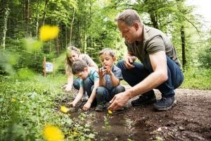 Eine Familie die im Quellweg in Stockach ist