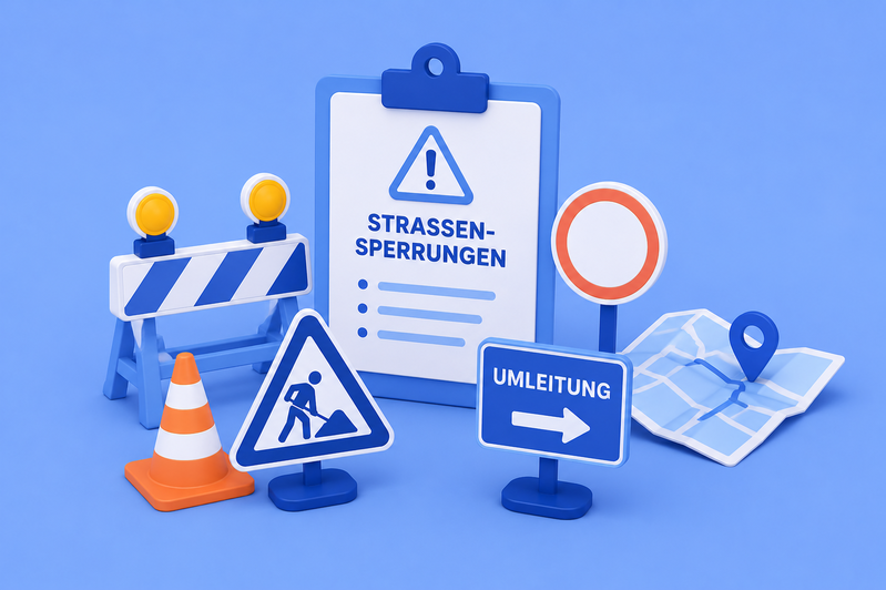 Eine Grafik zeigt ein Heft mit Text und Bildern 